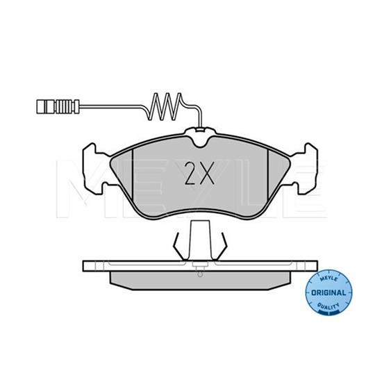 MEYLE Brake Pad Set 025 215 9218