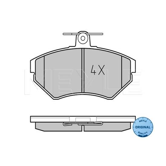 MEYLE Brake Pad Set 025 219 4516