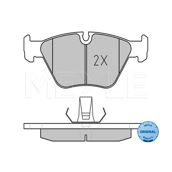 MEYLE Brake Pad Set 025 219 9020