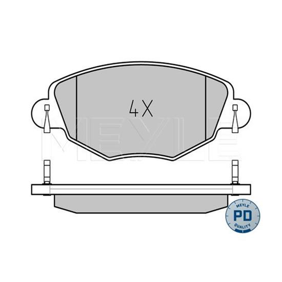 MEYLE Brake Pad Set 025 232 7918/PD