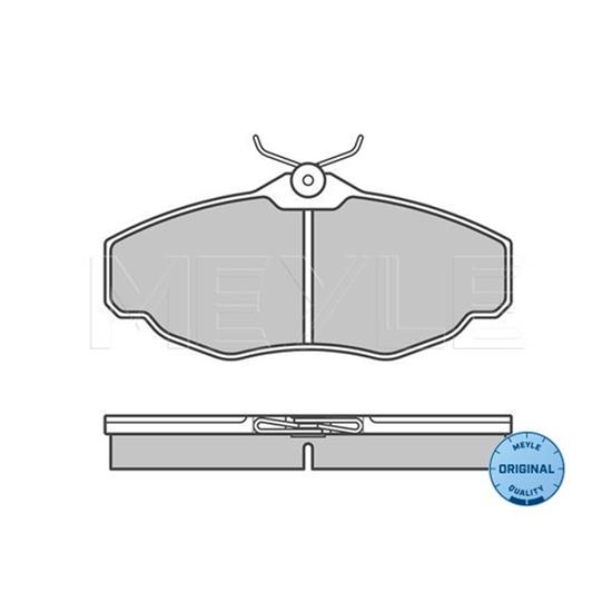 MEYLE Brake Pad Set 025 234 5219