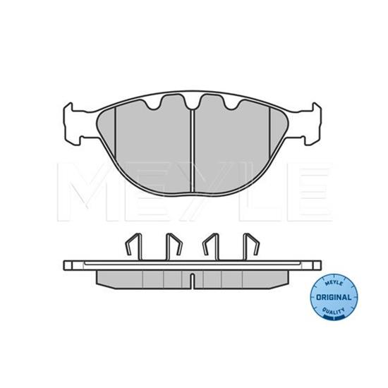 MEYLE Brake Pad Set 025 237 9120