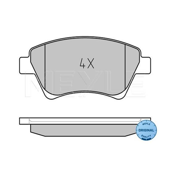 MEYLE Brake Pad Set 025 239 3018