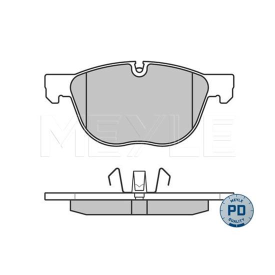 MEYLE Brake Pad Set 025 241 7019/PD