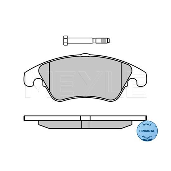 MEYLE Brake Pad Set 025 243 1019