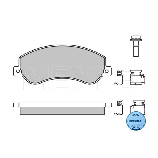 MEYLE Brake Pad Set 025 244 8419/W