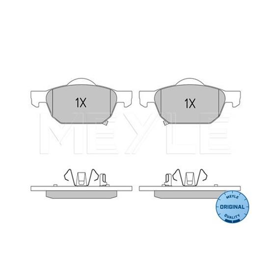 MEYLE Brake Pad Set 025 247 9617/W