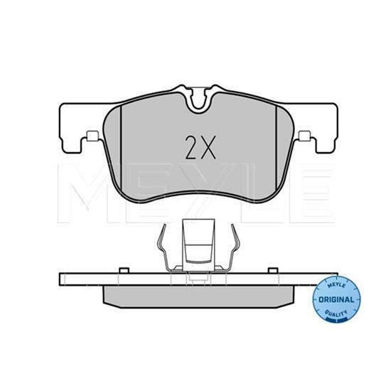 MEYLE Brake Pad Set 025 250 1418