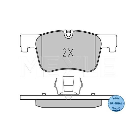 MEYLE Brake Pad Set 025 255 0618