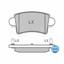 MEYLE Brake Pad Set 025 236 6916