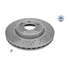 2x MEYLE Brake Disc 083 521 0022/PD