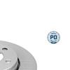 2x MEYLE Brake Disc 115 523 0020/PD