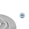 2x MEYLE Brake Disc 18-15 521 0011/PD