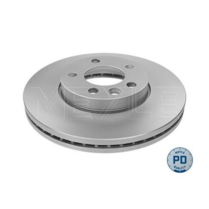 2x MEYLE Brake Disc 183 521 1053/PD