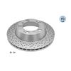 2x MEYLE Brake Disc 483 523 0005PD