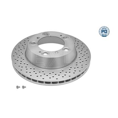 2x MEYLE Brake Disc 483 523 0005PD