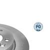 2x MEYLE Brake Disc 53-15 521 0013/PD