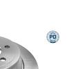 2x MEYLE Brake Disc 53-83 523 0015/PD