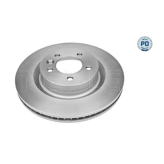 2x MEYLE Brake Disc 53-83 521 0004/PD