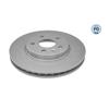 2x MEYLE Brake Disc 615 521 0031PD