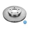 2x MEYLE Brake Disc 715 521 0034