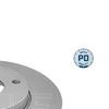 2x MEYLE Brake Disc 715 521 0047PD