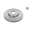 2x MEYLE Brake Disc 783 521 0026/PD