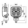 HELLA Worklight Headlight 1GA 996 284-011