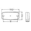 HELLA Position Light 2PG 345 600-411