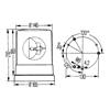 HELLA Rotating Beacon Light 2RL 004 958-011