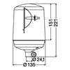 HELLA Rotating Beacon Light 2RL 008 060-011