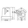 HELLA Rotating Beacon Light 2RL 008 061-101