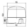 HELLA Rotating Beacon Light 2RL 010 979-021