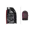 HELLA Combination Rear Tail Light Lamp 2SK 012 337-081