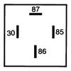 HELLA Main Current Relay 4RA 003 530-001