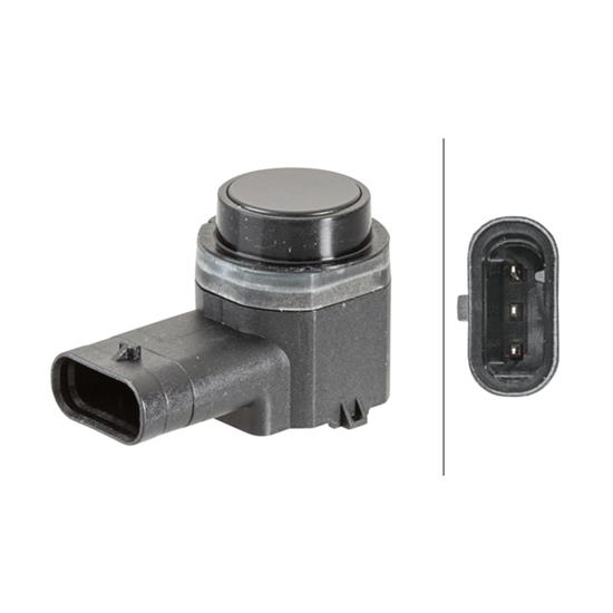 HELLA Sensor parking distance control 6PX 358 141-051