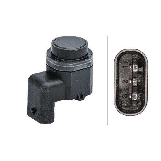 HELLA Sensor parking distance control 6PX 358 141-271