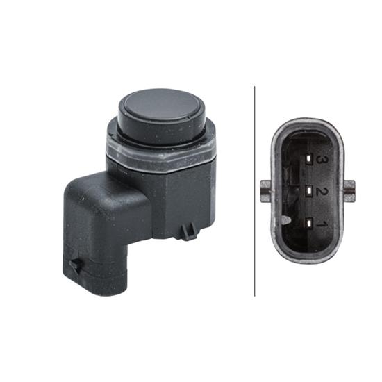 HELLA Sensor parking distance control 6PX 358 141-281