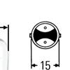 10x HELLA Bulb direction indicator 8GA 002 071-361