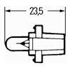 10x HELLA Instrument Lighting Bulb 8GA 007 997-041