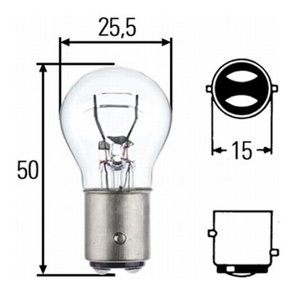 10x HELLA Indicator Flasher Bulb 8GD 002 078-121