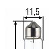 10x HELLA Licence Number Plate Light Bulb 8GM 002 092-121