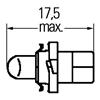 10x HELLA Instrument Lighting Bulb 8GS 006 677-121