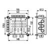 HELLA Distributor Piece Connector 8JE 340 151-001