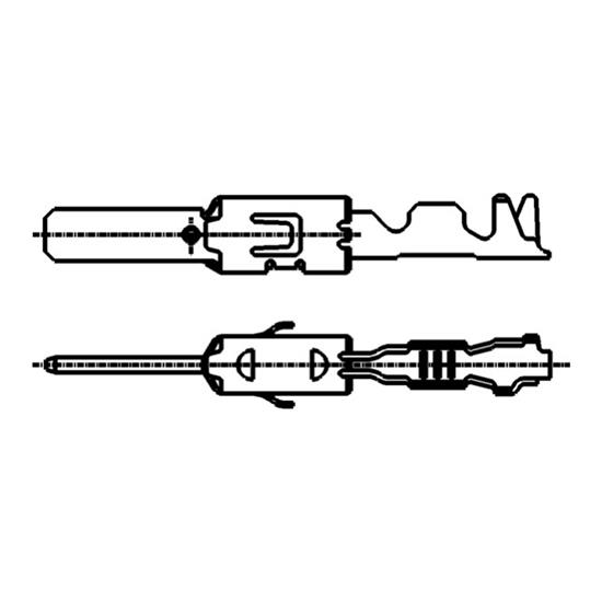 50x HELLA Cable Connector 8KW 863 930-003