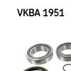 SKF Wheel Bearing Kit VKBA 1951