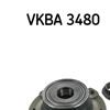 SKF Wheel Bearing Kit VKBA 3480