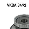 SKF Wheel Bearing Kit VKBA 3491