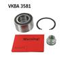 SKF Wheel Bearing Kit VKBA 3581