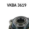 SKF Wheel Bearing Kit VKBA 3619